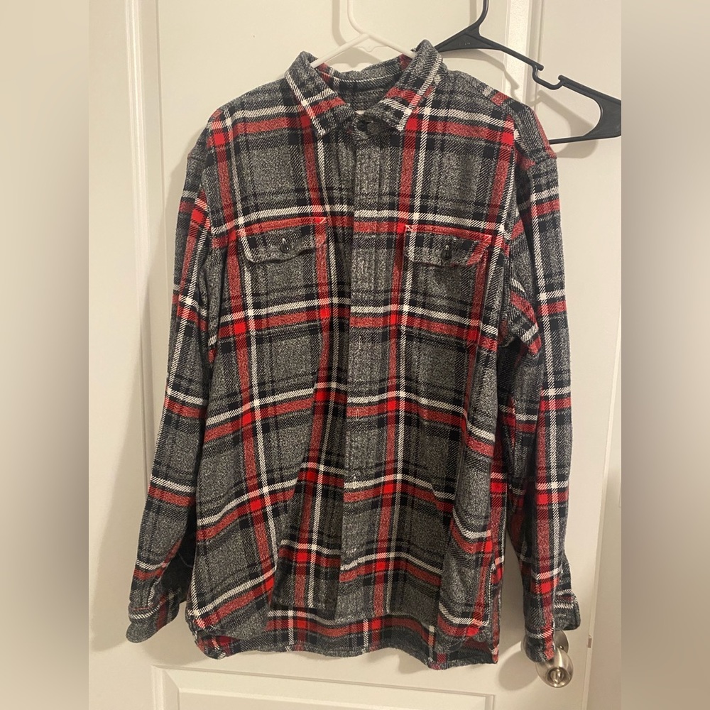 Mens xl gap flannel jacket shacket Euc